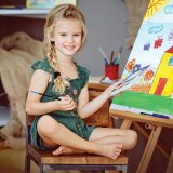 Краски акварельные ЮНЛАНДИЯ "ШКОЛЬНЫЕ"медовые, 12 цветов, с кистью 191527