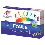 Гуашь ЛУЧ "Классика" 24 цвета без кисти 28С 1681-08