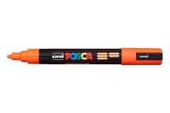 Маркер POSCA PC-5M, оранжевый, 1.8 - 2.5 мм, пулевидный наконечник