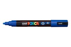 Маркер POSCA PC-5M, синий, 1.8 - 2.5 мм