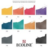 Набор маркеров Ecoline 10шт темные цвета
