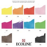 Набор маркеров Ecoline 10шт яркие цвета