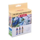Набор красок для текстиля Art Creation TIE DYE 3 голубых цвета по 85 мл