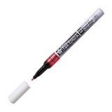 Маркер Pen-Touch тонкий стержень 1,0 мм красный флуоресцентный