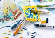 Набор акварельных маркеров Ecoline Van Gogh Museum 5 цветов