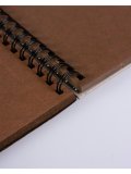 Альбом SMLT Art Authentic Watercolor Brown 280г/м2 A5 20 листов, спираль