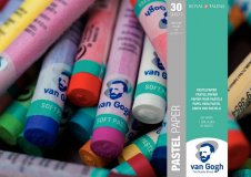 Альбом для пастели Van Gogh 160 г/м2 А4 30 листов, склейка