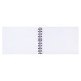 Скетчбук, белая бумага 190 г/м2, 297х210 мм, 60 л., гребень, твердая обложка, BRAUBERG ART CLASSIC, 113853