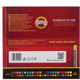 Пастель сухая 48 ЦВЕТОВ KOH-I-NOOR "Toison D'or", мягкая, 8516/48, 8516048005KS