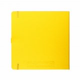 Блокнот для зарисовок Sketchmarker 140 г/кв.м 20х20cм 80л твердая обложка, лимонный