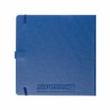 Блокнот для зарисовок Sketchmarker 140 г/кв.м 20х20cм 80л твердая обложка, королевский синий