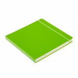 Блокнот для зарисовок Sketchmarker 140 г/кв.м 20х20cм 80л твердая обложка, зеленый луг