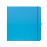 Блокнот для зарисовок Sketchmarker 140 г/кв.м 20х20cм 80л твердая обложка, синий карибский