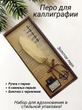 Перьевая ручка для каллиграфии, набор с чернилами, золотое перо ArtNest 228886