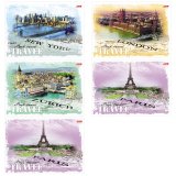 Альбом для рисования Хатбер 32л. А4 на спирали "TRAVEL"