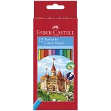 Карандаши цветные Faber-Castell "Eco Pensil" 12 цветов с точилкой, европодвес