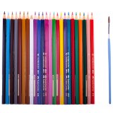 Карандаши акварельные Faber-Castell "Рыбки" 24 цвета + кисть, европодвес