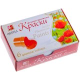 Набор акриловых красок Луч 6 цветов, флуоресцентные, 20 мл