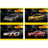 Альбом для рисования Би Джи 12л А4 на скрепке "Auto Sport", выборочный лак