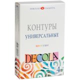 Контуры акриловые Декола 4цв., 18мл