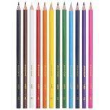 Карандаши цветные акварельные BIC "Aquacouleur", 12 цветов заточенные 8575613