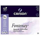 Альбом для акварели Canson Fontenay 300г/м.кв 36x48см 20л Фин
