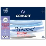 Альбом для акварели Canson Montval 270г/м.кв 18x25см 12л Снежное зерно