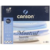 Альбом для акварели Canson Montval 300г/м.кв 37x46см 12л Фин