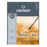 Альбом для акварели Canson Moulin du Roy 300г/м.кв 24x32см 12л Торшон
