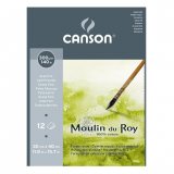 Альбом для акварели Canson Moulin du Roy 300г/м.кв 30x40см 12л Фин
