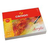 Альбом для акрила Canson 400г/м.кв 32x41см 50л Фин