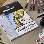 Альбом для маркера Canson Illustration 250г/м.кв 12л 21x29.7см