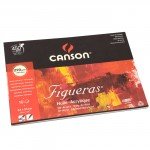 Альбом для масла Canson Figueras 290г/м.кв 33x24см 10л Зерно холста