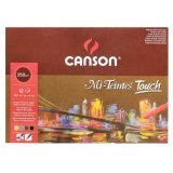 Альбом для пастели Canson Mi-Teintes Touch 355г/м.кв 29.7x42см 12л 4 цв.