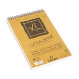 Альбом для пастели и угля Canson Xl 90г/м.кв 14.8x21см 60л Экстра белая