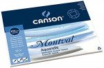 Блок для акварели Canson Montval 300г/м.кв 30x40см 12л