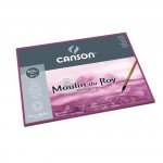 Блок для акварели Canson Moulin du Roy 300г/м.кв 23x30.5см 20л Сатин