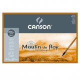 Блок для акварели Canson Moulin du Roy 300г/м.кв 30.5x45.5см 20л Торшон