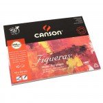 Блок для масла Canson Figueras 290г/м.кв 24x19см 10л Зерно холста