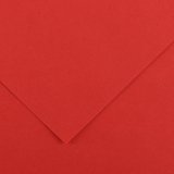 Бумага цветная Canson Colorline 150г/м.кв 50x65см №15 Красный