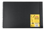 Блокнот Derwent для зарисовок Black Book 200г/кв.м 29.7x42см 40л