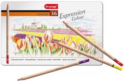 Набор цветных карандашей Bruynzeel Expression Colour 36 цветов в металлической упаковке