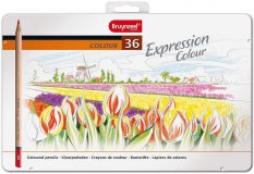 Набор цветных карандашей Bruynzeel Expression Colour 36 цветов в металлической упаковке