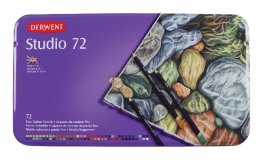 Набор цветных карандашей Studio 72 цвета в металлической упаковке