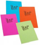 Блокнот Clairefontaine ZAP BOOK (Склейка, А6, 80л, 80г) Голубой, Розовый, Зеленый, Оранжевый