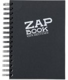 Блокнот Clairefontaine ZAP BOOK (Спираль, А6, 160л, 80г) Черный
